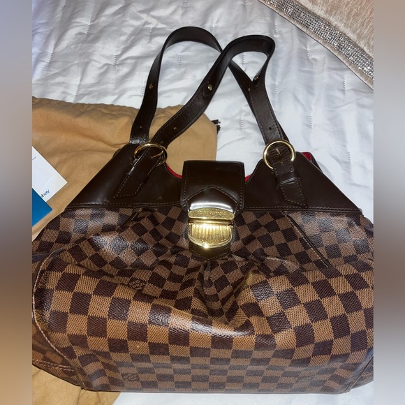 Louis Vuitton Sistina Damier Ebene Purse - Picture 3 of 16